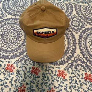 Scheels Tan Baseball Cap